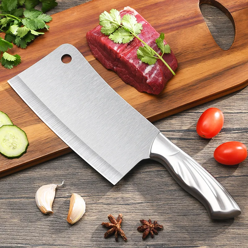 All-steel stainless steel kitchen knife Home kitchen Chef Sharp cutting knife High quality kitchen cooking accessory knife
All-steel stainless steel kitchen knife Home kitchen Chef Sharp cutting knife High quality kitchen cooking accessory knife