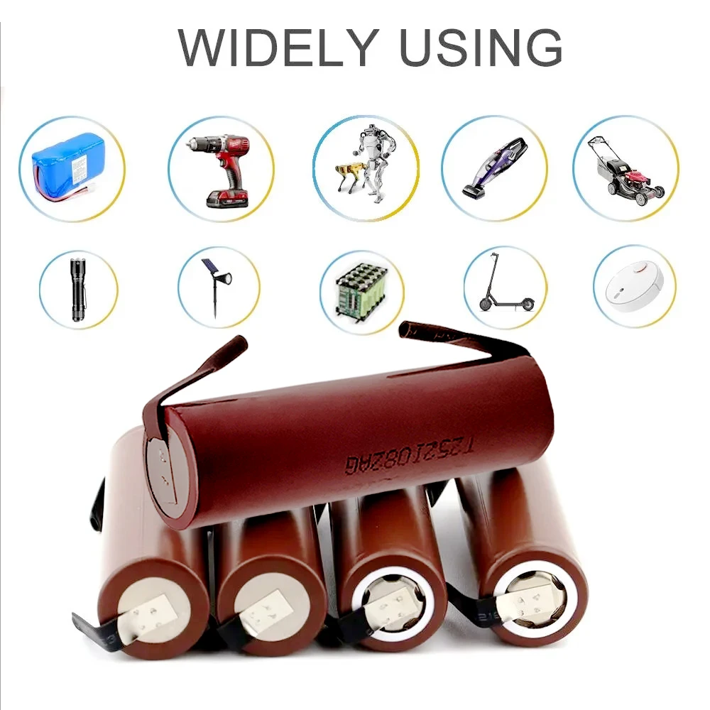 18650 HG2 Original 2000mAh 3.7V Battery With Soldered Strips For Cordless Screwdriver High Power DIY Li-ion Battery
18650 HG2 Original 2000mAh 3.7V Battery With Soldered Strips For Cordless Screwdriver High Power DIY Li-ion Battery