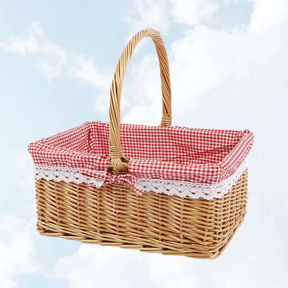 Creative Rattan Woven Basket Durable Safe Storage Snacks Desserts Large Capacity Decorative Home Party Wedding Picnic Flower
Creative Rattan Woven Basket Durable Safe Storage Snacks Desserts Large Capacity Decorative Home Party Wedding Picnic Flower