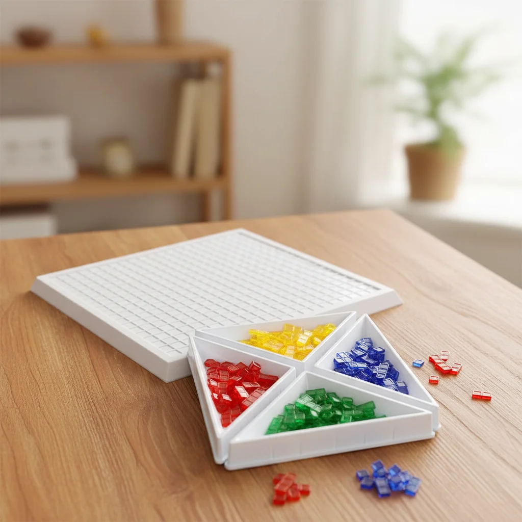 Пластиковая настольная игра «Блокус» для раннего образования, многофункциональная игра с цветными квадратами, портативная стратегическая доска Монтессори
Пластиковая настольная игра «Блокус» для раннего образования, многофункциональная игра с цветными квадратами, портативная стратегическая доска Монтессори