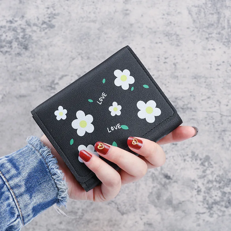 Women's Cute Mini Folding Wallet Fashion Hasp Purse Small Short Wallet for Students
Women's Cute Mini Folding Wallet Fashion Hasp Purse Small Short Wallet for Students
