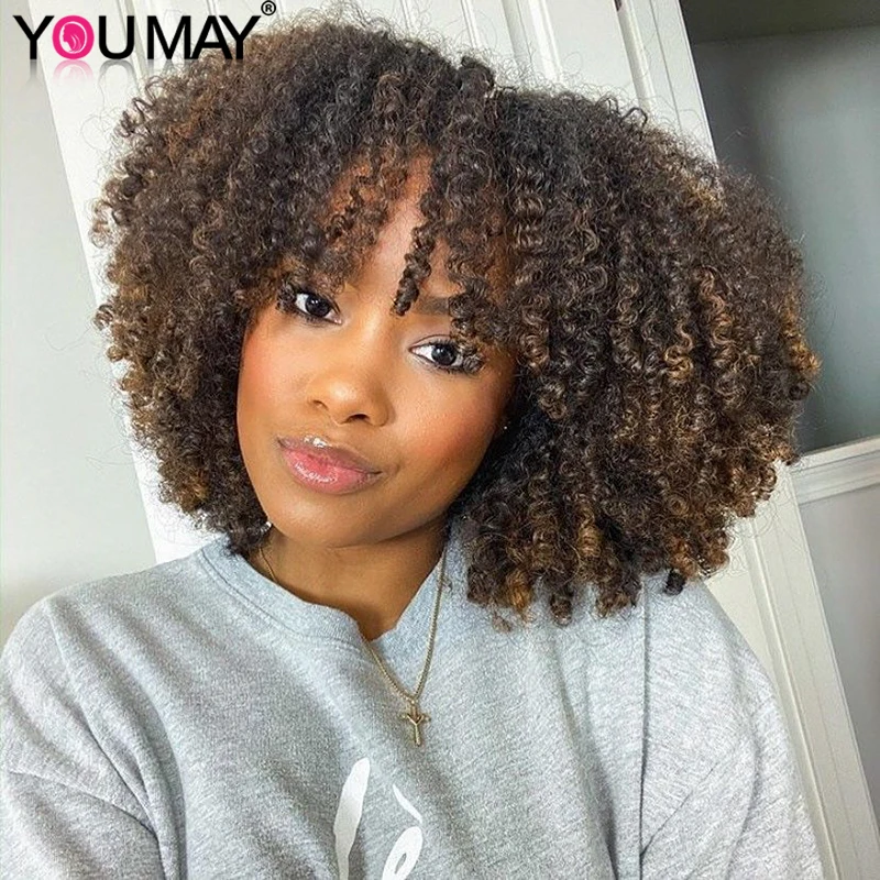 3C4A Kinky Curly Human Hair Bob Wigs Brazilian Remy Human Hair Wig Short Cut Wig Machine Made Colored Curly Wigs For Black Women
3C4A Kinky Curly Human Hair Bob Wigs Brazilian Remy Human Hair Wig Short Cut Wig Machine Made Colored Curly Wigs For Black Women