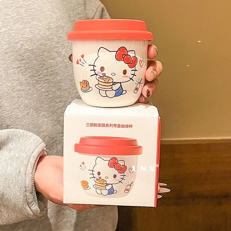 MINISO Hello Kitty Anime Kawaii Ceramic Mug Women Cute Cinnamoroll Milk Breakfast Drinking Cup Children Home Gifts for Girls
MINISO Hello Kitty Anime Kawaii Ceramic Mug Women Cute Cinnamoroll Milk Breakfast Drinking Cup Children Home Gifts for Girls