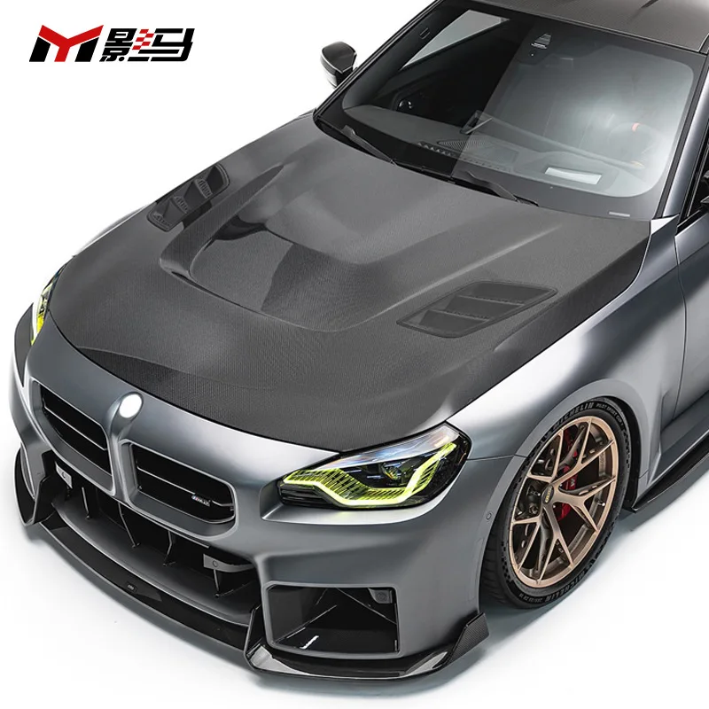 Подходит для новой модели BM G87/G42/M2/2, капот из углеродного волокна, модификация передней крышки капота двигателя 
Подходит для новой модели BM G87/G42/M2/2, капот из углеродного волокна, модификация передней крышки капота двигателя