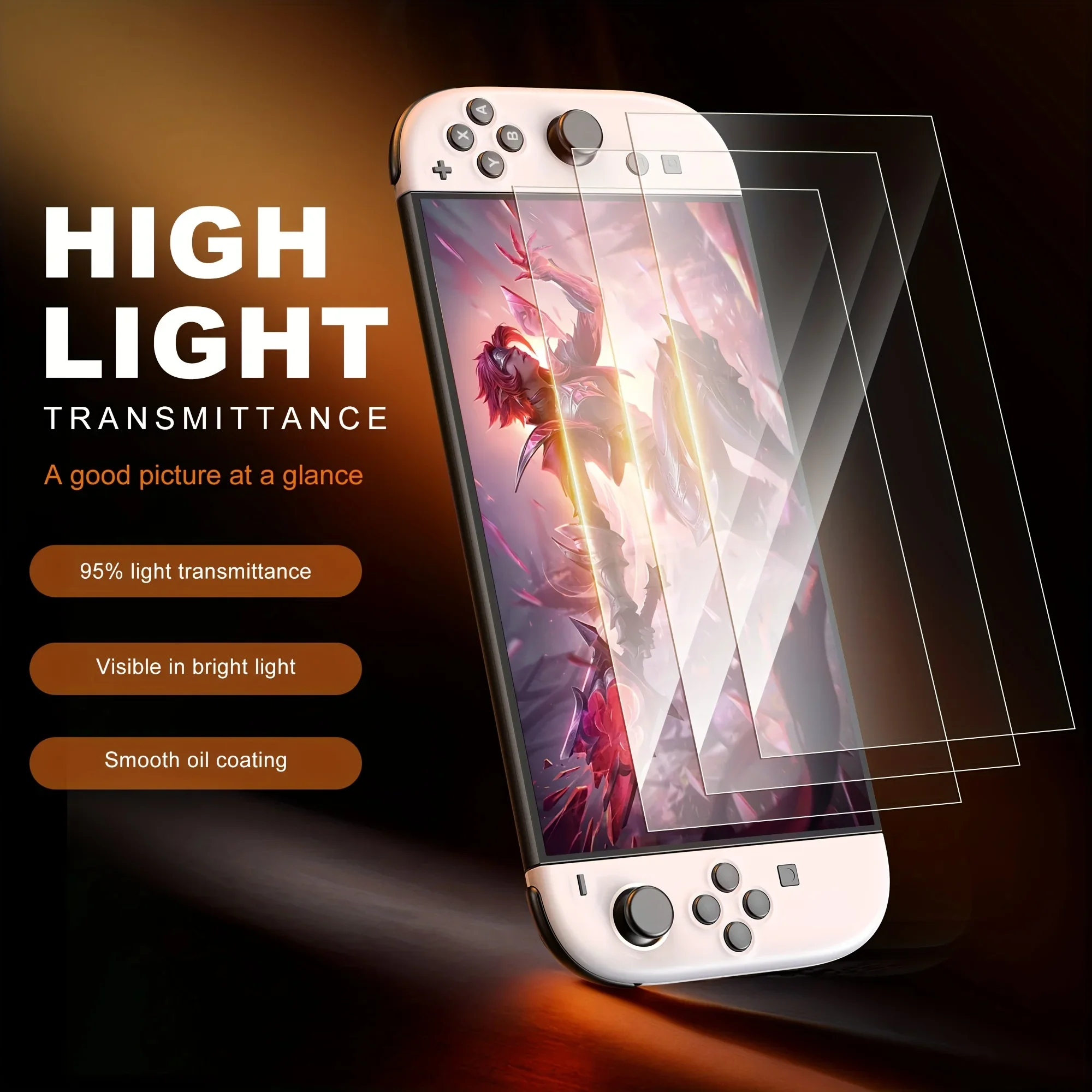 A 3-piece set of tempered film anti-scratch protective film suitable for Switch 2 game console Ps controller buttons Ds skin N
A 3-piece set of tempered film anti-scratch protective film suitable for Switch 2 game console Ps controller buttons Ds skin N