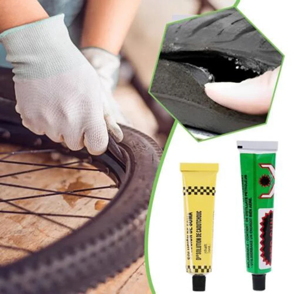 Tire Tyre Tube Patching Glue Rubber Cement Adhesive Repair Tool Home Repair Vehicle Accessories Fit For Car
Tire Tyre Tube Patching Glue Rubber Cement Adhesive Repair Tool Home Repair Vehicle Accessories Fit For Car
