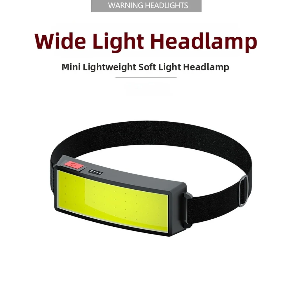 Powerful COB Headlamp USB Rechargeable Head Flashlight Built-in Battery Outdoor Fishing Camping Lantern Waterproof Torch Night
Powerful COB Headlamp USB Rechargeable Head Flashlight Built-in Battery Outdoor Fishing Camping Lantern Waterproof Torch Night
