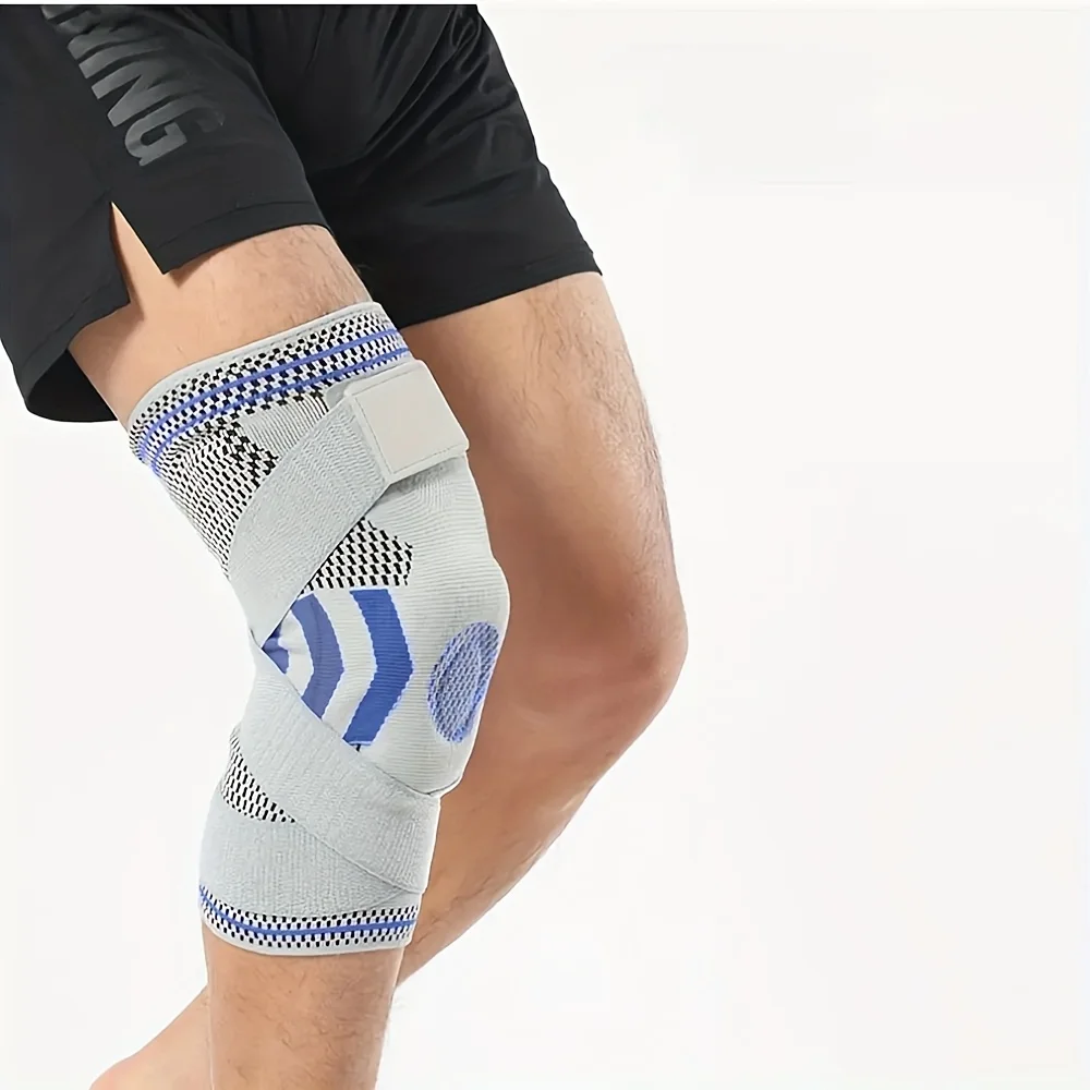 Professional Knee Sleeve: 1 Pack Knee Brace with Adjustable Straps, Patella Gel Pads & Side Stabilizers
Professional Knee Sleeve: 1 Pack Knee Brace with Adjustable Straps, Patella Gel Pads & Side Stabilizers