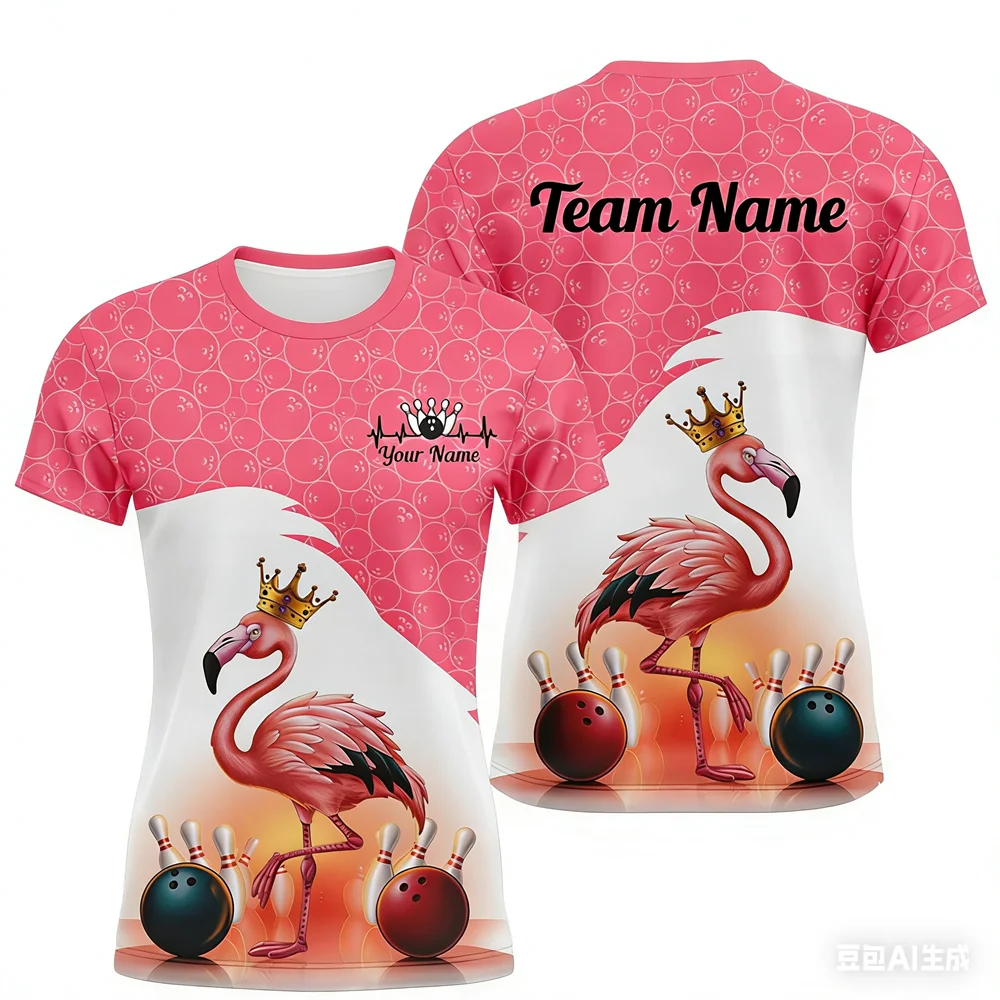 Fashion Bowling Ball Pattern Men's T-Shirts Jersey Funny 3D Print Custom Name Bowling Team Jerseys Gift for Bowling Lovers Tops
Fashion Bowling Ball Pattern Men's T-Shirts Jersey Funny 3D Print Custom Name Bowling Team Jerseys Gift for Bowling Lovers Tops