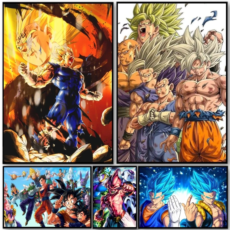 Dragon Ball Goku Super Saiyan Canvas Poster Vegeta Energy Burst Design Vibrant Game Room and Home Bedroom Wall Decor Print
Dragon Ball Goku Super Saiyan Canvas Poster Vegeta Energy Burst Design Vibrant Game Room and Home Bedroom Wall Decor Print