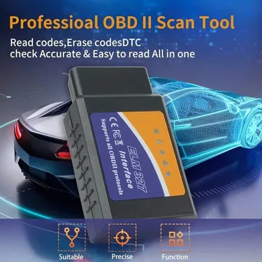 OBDii Car Computer Reader V2.1 OBD2 Diagnosegerat Scanner ELM327 OBD 2 Bluetooth5.1 Adapter Car Body Repair Tool
OBDii Car Computer Reader V2.1 OBD2 Diagnosegerat Scanner ELM327 OBD 2 Bluetooth5.1 Adapter Car Body Repair Tool