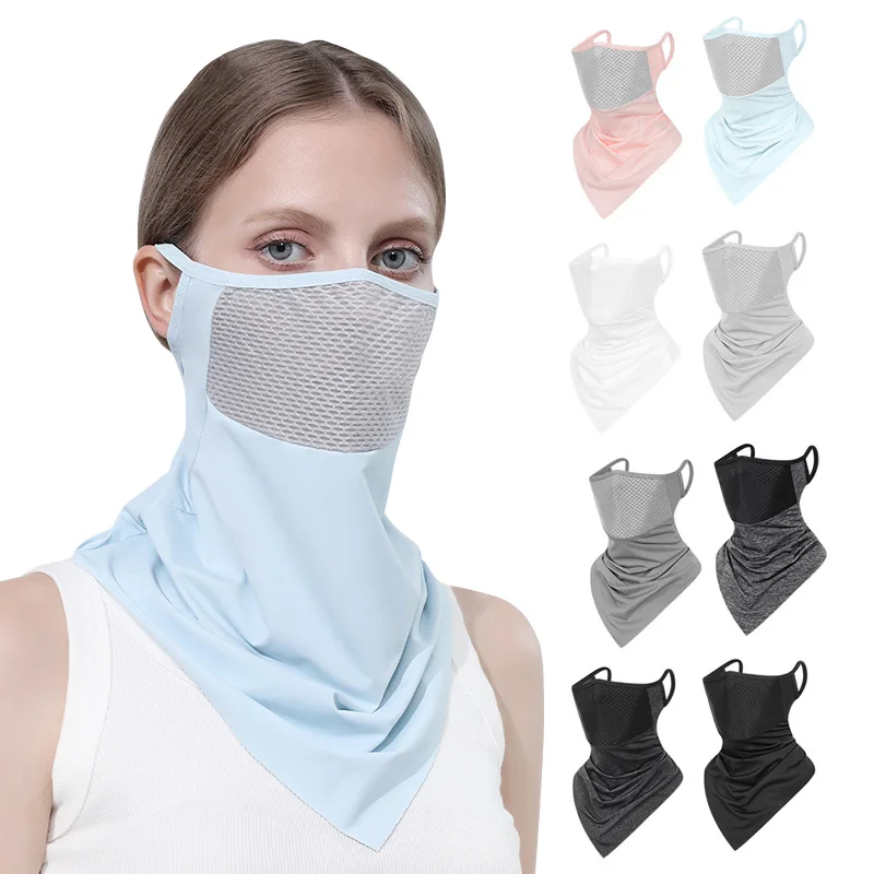 Cycling Mask UV Protection Face Mask Scarf Neck Balaclava Outdoor Sports Hiking Ice Silk Mask Motorcycle Bike Breathable Bandana
Cycling Mask UV Protection Face Mask Scarf Neck Balaclava Outdoor Sports Hiking Ice Silk Mask Motorcycle Bike Breathable Bandana