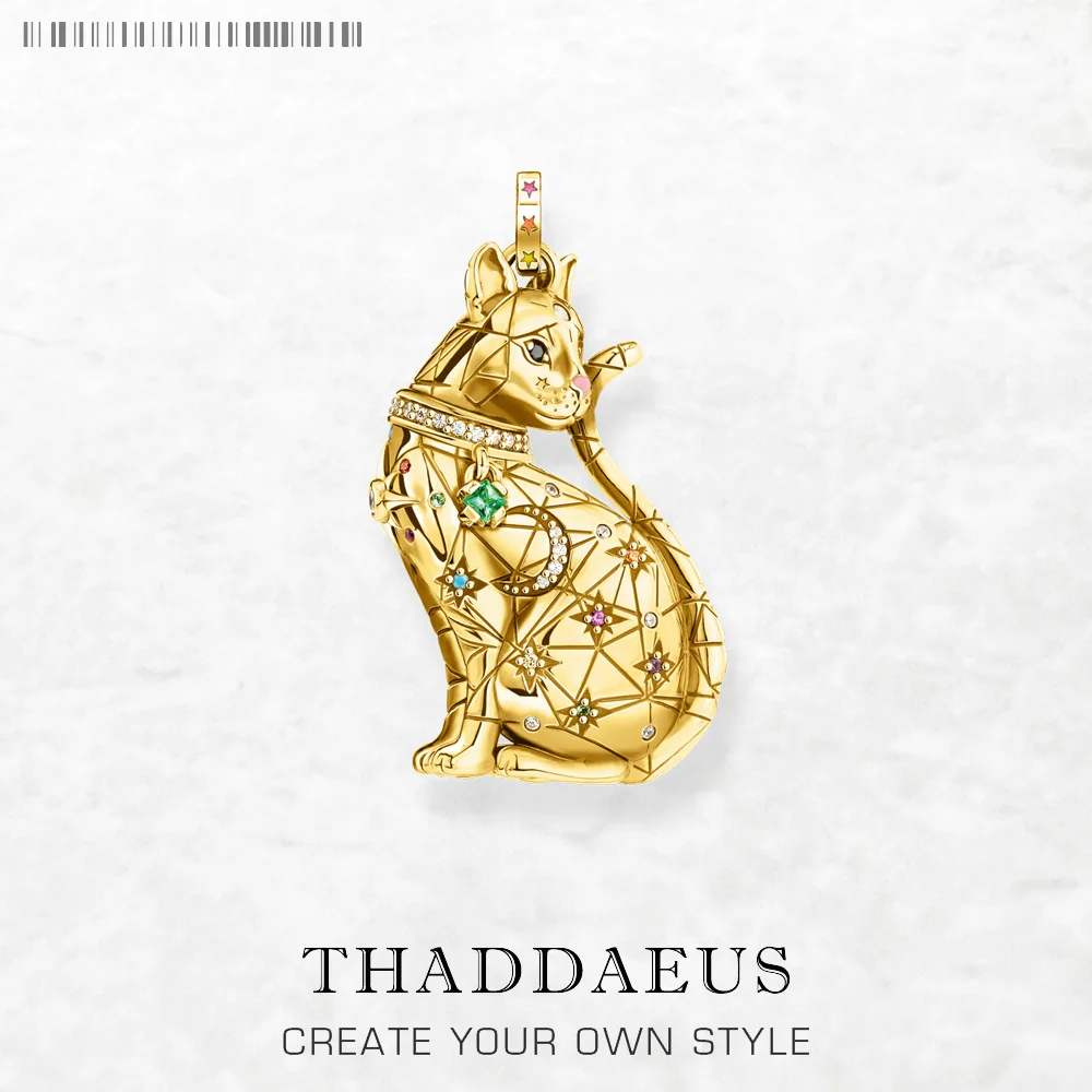 Golden Magical Cat Pendant Brand New Fine Jewelry Cute Accessories 925 Sterling Silver Gift For Woman
Golden Magical Cat Pendant Brand New Fine Jewelry Cute Accessories 925 Sterling Silver Gift For Woman