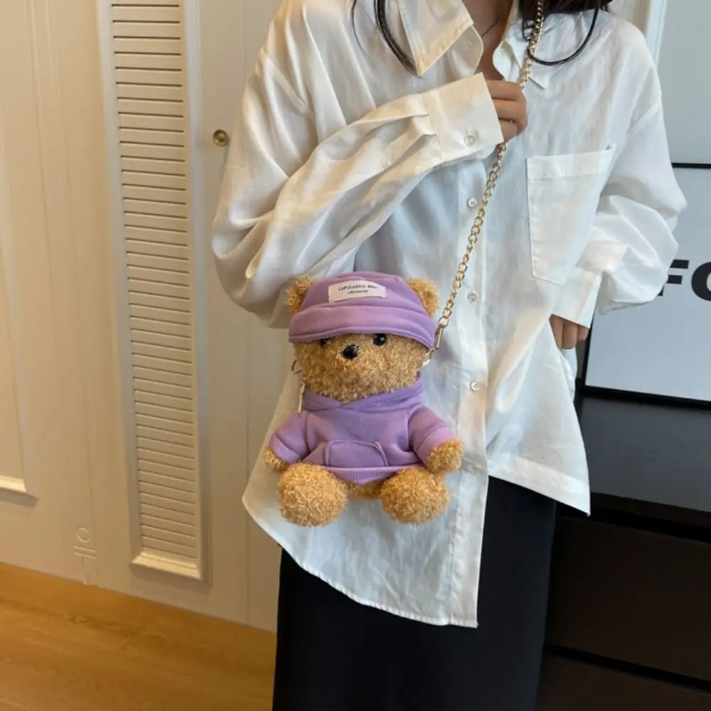 Bag Mini Bear Shoulder Bag Kawaii Novelty Bear Crossbody Bag Bear Cute Bear Fluffy Handbag Women
Bag Mini Bear Shoulder Bag Kawaii Novelty Bear Crossbody Bag Bear Cute Bear Fluffy Handbag Women