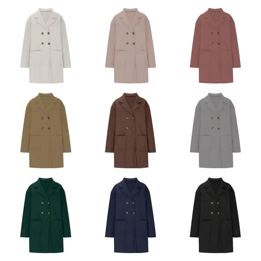 Женское шерстяное пальто на осень-зиму, приталенное, с одной пуговицей, длинными рукавами, отложным воротником
Женское шерстяное пальто на осень-зиму, приталенное, с одной пуговицей, длинными рукавами, отложным воротником