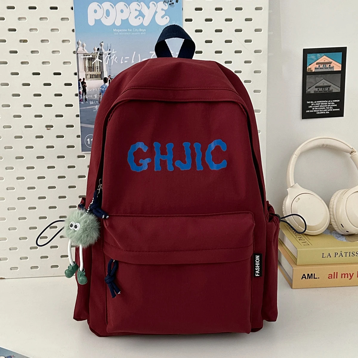 New Trendy Versatile Women's Casual Outdoor Large Capacity Travel Backpack Simple Solid Color Fashion Student Schoolbags
New Trendy Versatile Women's Casual Outdoor Large Capacity Travel Backpack Simple Solid Color Fashion Student Schoolbags