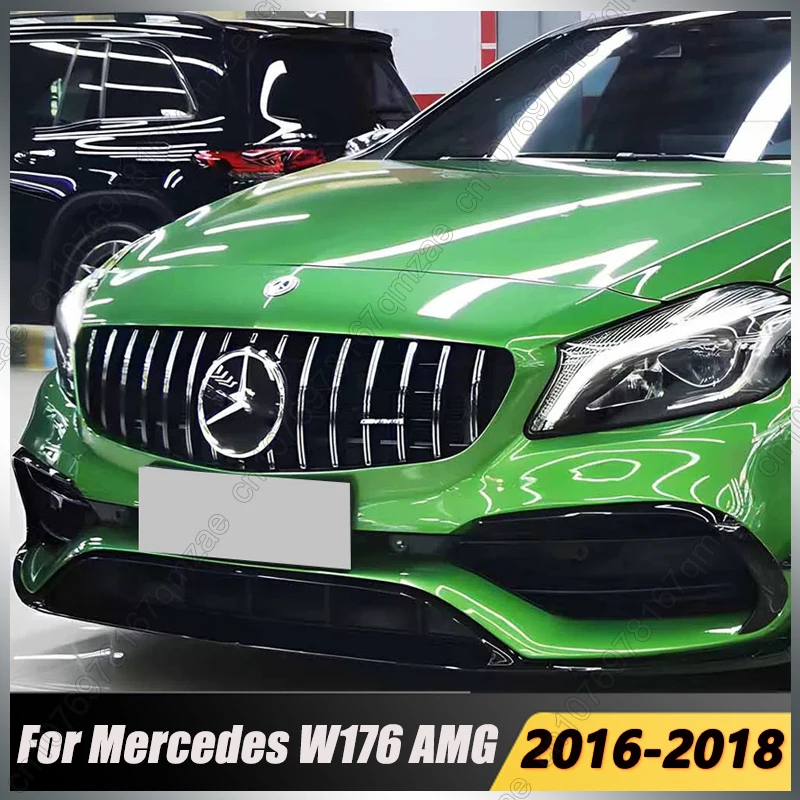 Передняя решетка бампера Racing Grill GTR Style Black для Mercedes Benz A-Class W176 A250 A200 A45 AMG 2016-2018 Запасная часть
Передняя решетка бампера Racing Grill GTR Style Black для Mercedes Benz A-Class W176 A250 A200 A45 AMG 2016-2018 Запасная часть
