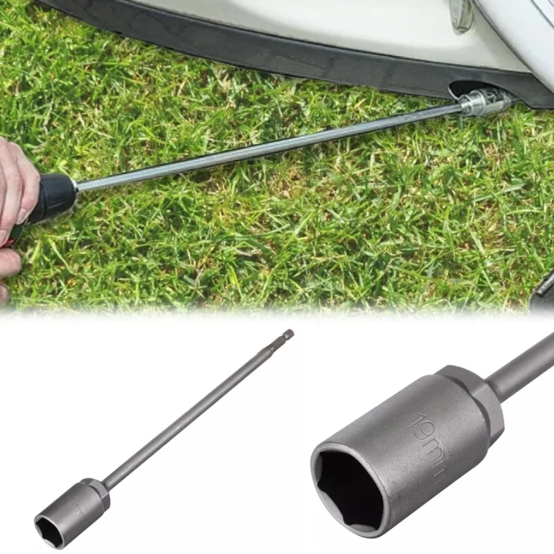 15cm Corner Steady Caravan Leg Winder Drill Extension Adapter Socket Bar Durable Steel 19mm Electric Drill Attachment Adapter
15cm Corner Steady Caravan Leg Winder Drill Extension Adapter Socket Bar Durable Steel 19mm Electric Drill Attachment Adapter