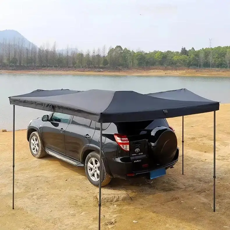 360° Extended Car Side Tent Large Oxford Fabric Rain-Proof Sun-Proof Legless Fan-Shaped Canopy for Car Side Outdoor Camping
360° Extended Car Side Tent Large Oxford Fabric Rain-Proof Sun-Proof Legless Fan-Shaped Canopy for Car Side Outdoor Camping