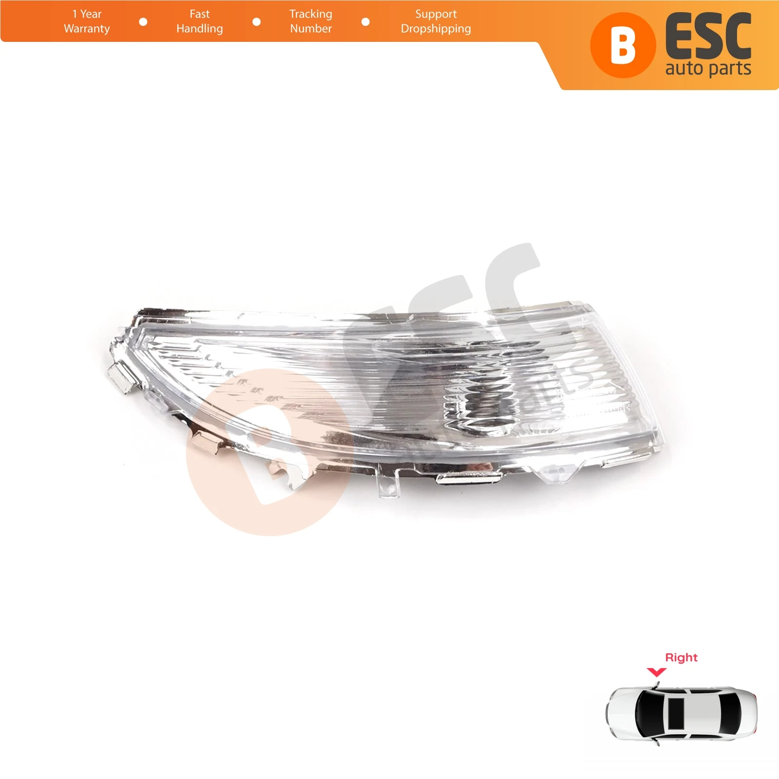 ESC Auto Parts ESP624-2 Side Mirror Indicator Right Lens 261604623R for Renault Clio MK4 Captur Fast Shipment Ship From Turkey
ESC Auto Parts ESP624-2 Side Mirror Indicator Right Lens 261604623R for Renault Clio MK4 Captur Fast Shipment Ship From Turkey