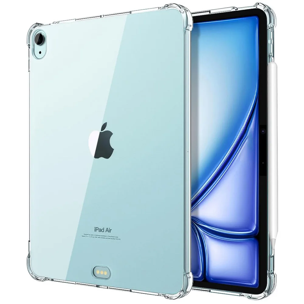 Clear Case For iPad Air 11 2026 2025 2024 M4 M3 iPad Pro 13 11 M5 M4 Pro 12.9 2022 2021 2020 Air 3 10.5 9.7 2018 2017 Case Cover
Clear Case For iPad Air 11 2026 2025 2024 M4 M3 iPad Pro 13 11 M5 M4 Pro 12.9 2022 2021 2020 Air 3 10.5 9.7 2018 2017 Case Cover