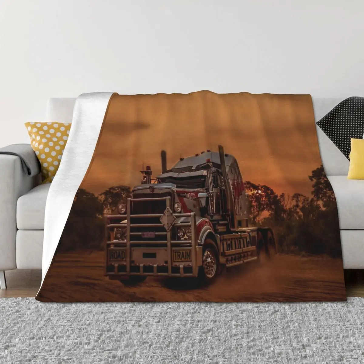 Prime Mover Kenworth truck at Sunset Throw Blanket Kid'S Personalized Gift Summer Flannel Fabric Blankets
Prime Mover Kenworth truck at Sunset Throw Blanket Kid'S Personalized Gift Summer Flannel Fabric Blankets