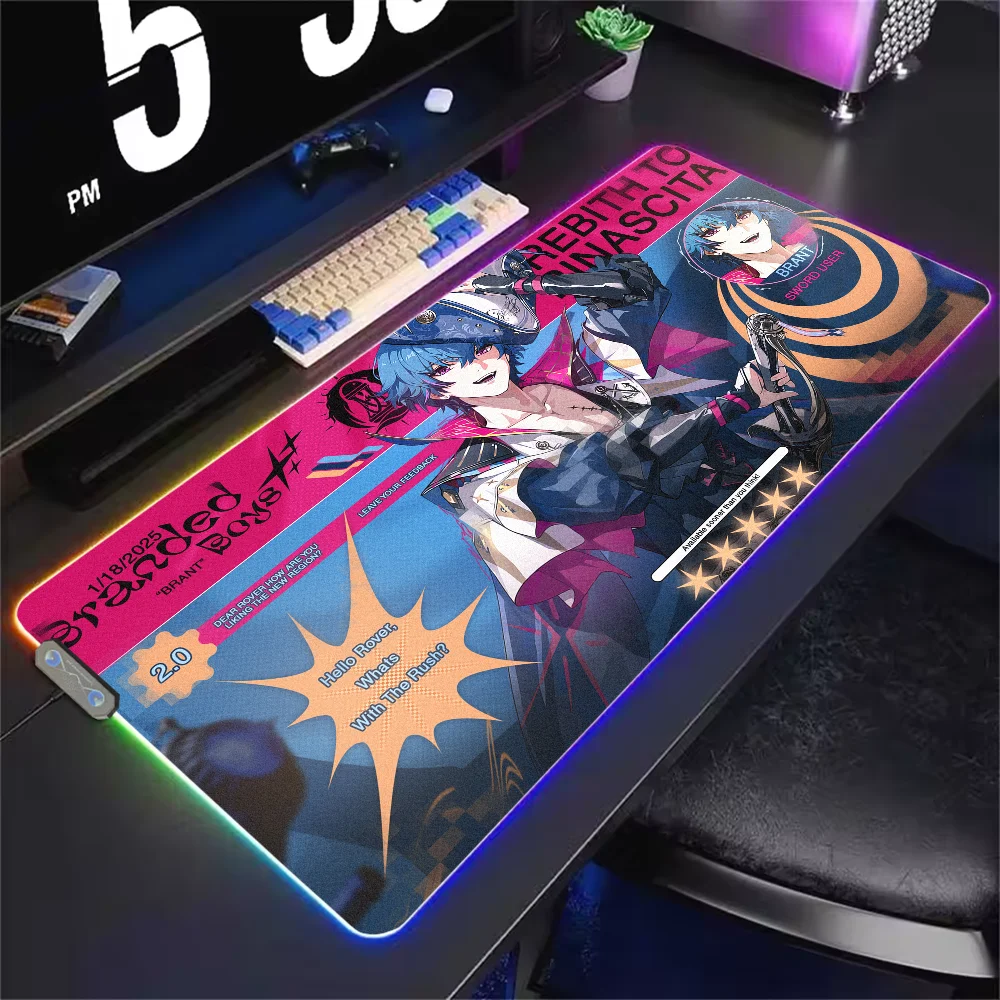 Mouse Pad LED Light RGB Waves Luminous Keyboard S Wuthering Desk-Mat Color Waterproof Office Computer BRANT Anti-slip Rubber
Mouse Pad LED Light RGB Waves Luminous Keyboard S Wuthering Desk-Mat Color Waterproof Office Computer BRANT Anti-slip Rubber