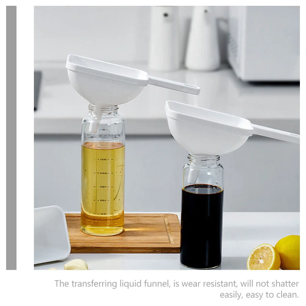 3Pcs Large Mouth Funnel Wide Diameter Reusable Multi-Function Kitchen Funnel Household Wine Accessory Convenient Transfer Tool
3Pcs Large Mouth Funnel Wide Diameter Reusable Multi-Function Kitchen Funnel Household Wine Accessory Convenient Transfer Tool