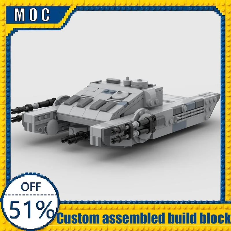 NEW 285PCS Hovertank War Series MOC Model Building Blocks Assembly Toy Technology Educational Learning Birthday Gift For Adults
NEW 285PCS Hovertank War Series MOC Model Building Blocks Assembly Toy Technology Educational Learning Birthday Gift For Adults