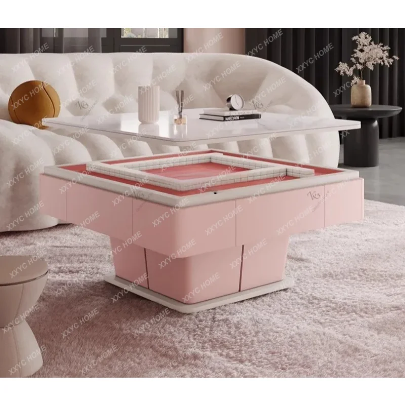 Solid wood lifting mahjong table coffee table dual-purpose integrated living room multi-function automatic mahjong machine
Solid wood lifting mahjong table coffee table dual-purpose integrated living room multi-function automatic mahjong machine