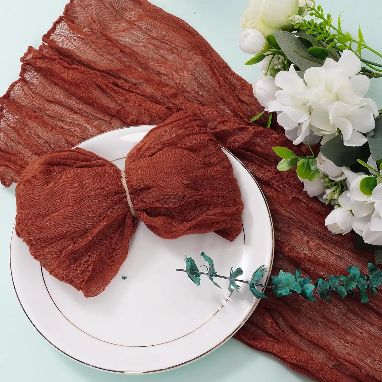 12PCS Soft Cheesecloth Cloth Napkins Restaurant Supplies Wrinkled Dinner Table Napkins Wrinkledfor Wedding Parties Decoration
12PCS Soft Cheesecloth Cloth Napkins Restaurant Supplies Wrinkled Dinner Table Napkins Wrinkledfor Wedding Parties Decoration