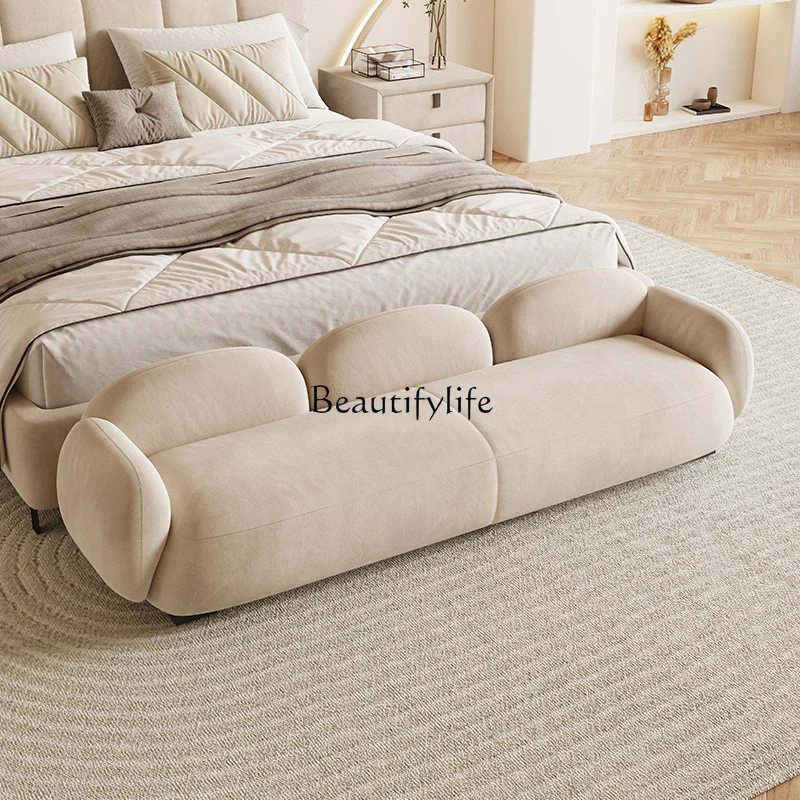 02Modern light luxury bedside stool bedroom flannel overcoat bench cloud backrest living room against the wall
02Modern light luxury bedside stool bedroom flannel overcoat bench cloud backrest living room against the wall