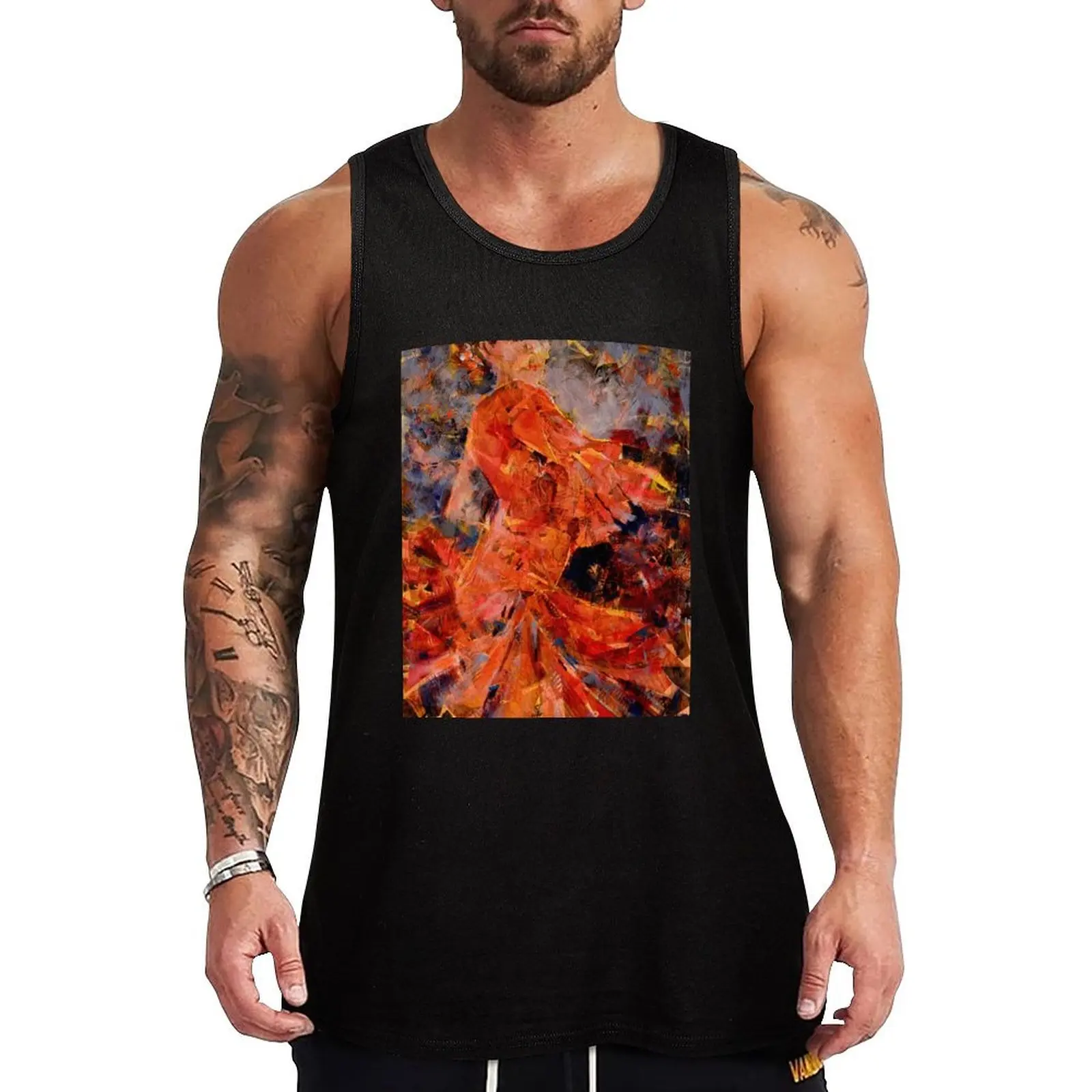 Flamenco Dancer In Orange - Dance Art Gallery Tank Top Japanese t-shirt Gym man
Flamenco Dancer In Orange - Dance Art Gallery Tank Top Japanese t-shirt Gym man