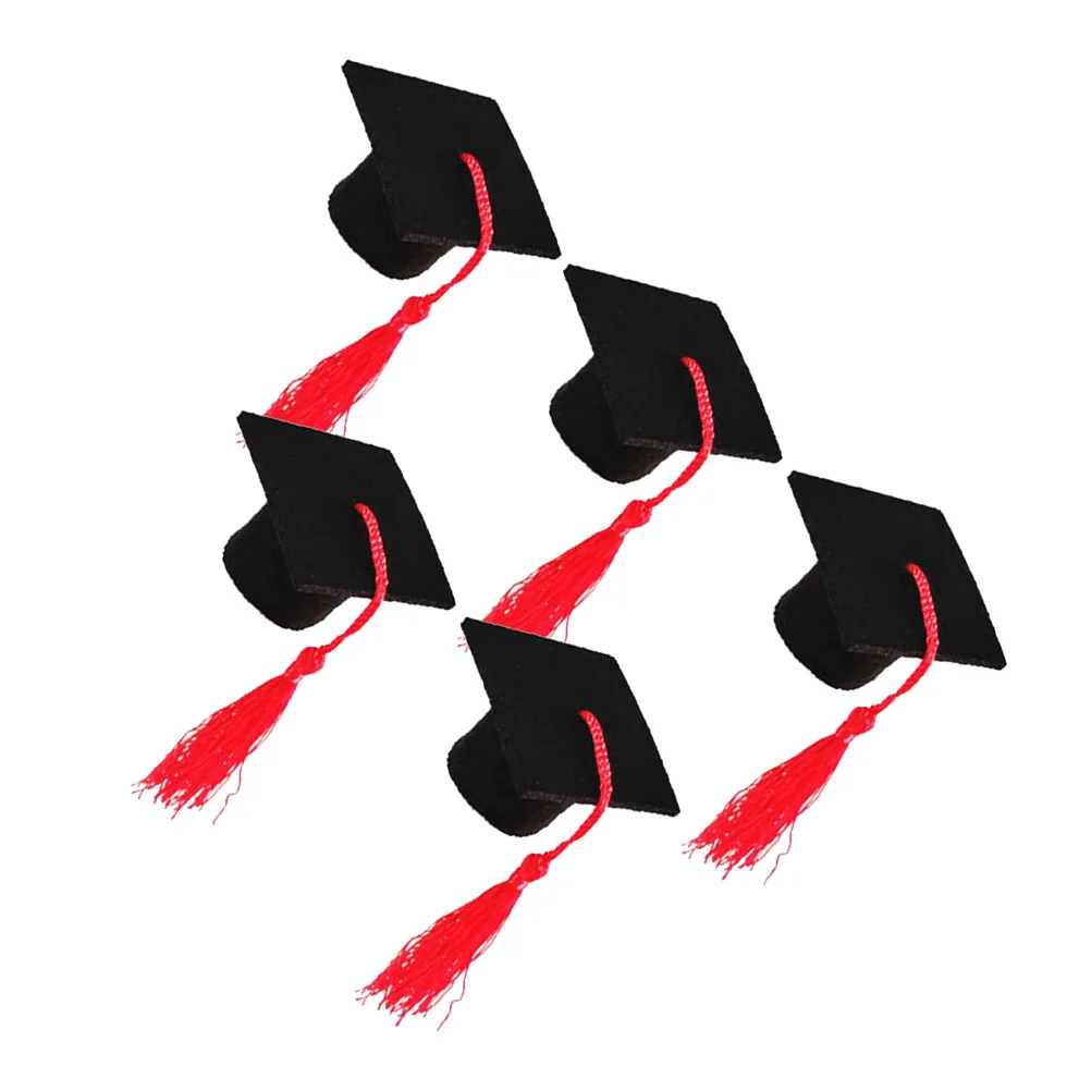 5 Pcs Doctor Hat Decoration Graduation Cap Bottle Decorations Decorate Mini Doctoral with Tassels Baby Accessories
5 Pcs Doctor Hat Decoration Graduation Cap Bottle Decorations Decorate Mini Doctoral with Tassels Baby Accessories