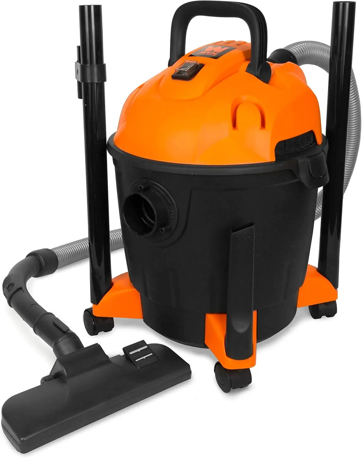 10-Amp 5-Gallon Portable HEPA Wet/Dry Shop Vacuum and Blower with 0.3-Micron Filter, Hose, Accessories in Orange
10-Amp 5-Gallon Portable HEPA Wet/Dry Shop Vacuum and Blower with 0.3-Micron Filter, Hose, Accessories in Orange