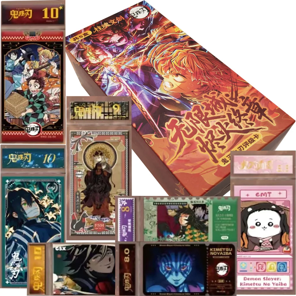 Japanese Anime Demon Slayer Collection Ticket Card Unique Creative Fun Design HD Character Card Bricks Christmas Gifts for Kids
Japanese Anime Demon Slayer Collection Ticket Card Unique Creative Fun Design HD Character Card Bricks Christmas Gifts for Kids