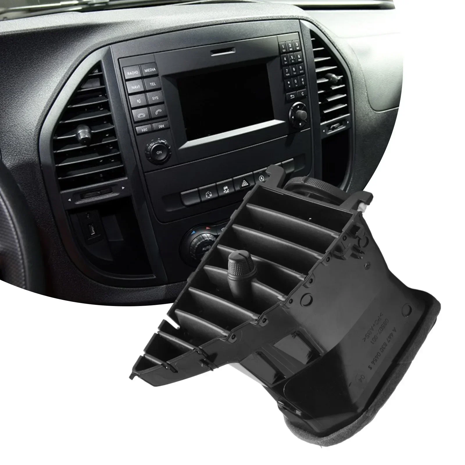 For 2015 Vito Vito W447 Vent Grille Vito W447 Air Vent ABS Material High Universality Fitment Quick To Install
For 2015 Vito Vito W447 Vent Grille Vito W447 Air Vent ABS Material High Universality Fitment Quick To Install