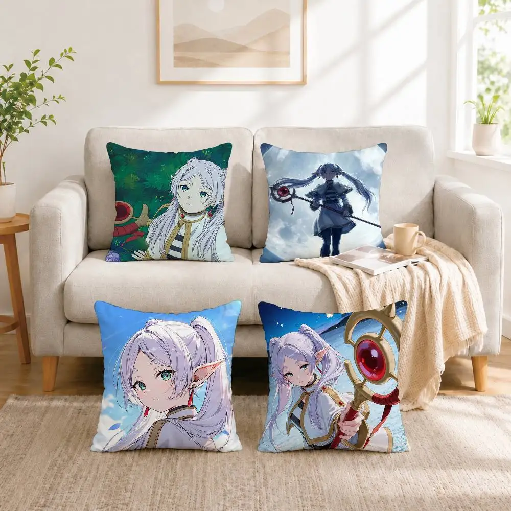 A-Anime Sousou no Frieren Square Double-Sided printed Pillow Case Bedroom Bedside Pillow Sofa Cushion Cover Gift
A-Anime Sousou no Frieren Square Double-Sided printed Pillow Case Bedroom Bedside Pillow Sofa Cushion Cover Gift