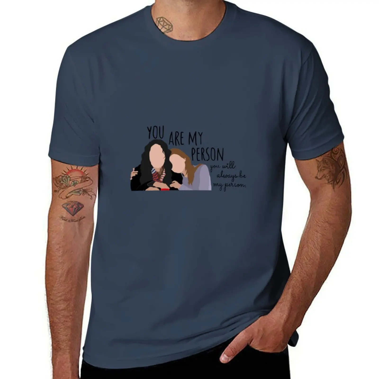 Meredith & Cristina “you are my person” T-Shirt Essential Solid Color T-Shirt
Meredith & Cristina “you are my person” T-Shirt Essential Solid Color T-Shirt