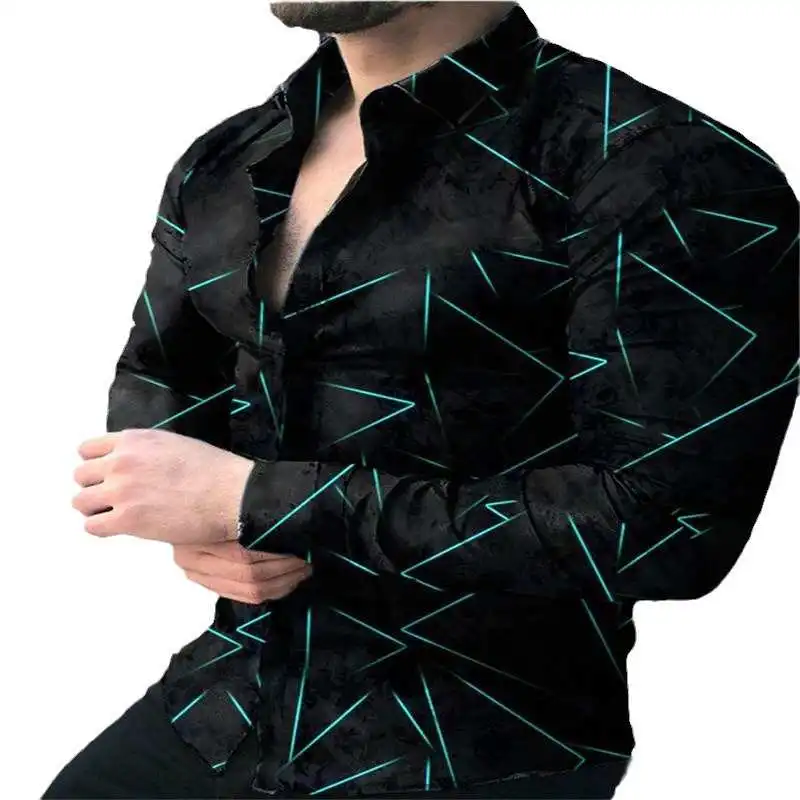 Youth Digital Print Casual Long Sve Men's irt Stand Fit Cotton Blend Fabric Breathable Sun Protection Treaent
Youth Digital Print Casual Long Sve Men's irt Stand Fit Cotton Blend Fabric Breathable Sun Protection Treaent