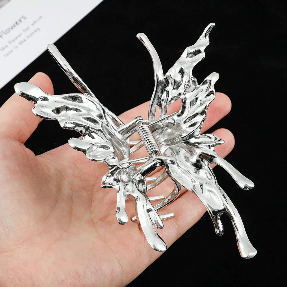 2pcs Metal Claw Clips Butterflies Design Strong Hold Jaw Clip Women Long Thick Party Wedding Prom Accessories For Women 
2pcs Metal Claw Clips Butterflies Design Strong Hold Jaw Clip Women Long Thick Party Wedding Prom Accessories For Women