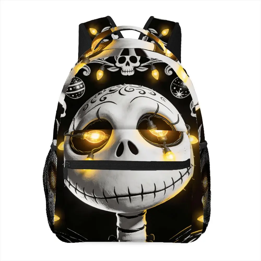 1PC Skeleton Jack Cartoon Print Backpack Adjustable Shoulder Straps Zipper Closure Casual Commute Daily Outing Suitable Bag
1PC Skeleton Jack Cartoon Print Backpack Adjustable Shoulder Straps Zipper Closure Casual Commute Daily Outing Suitable Bag