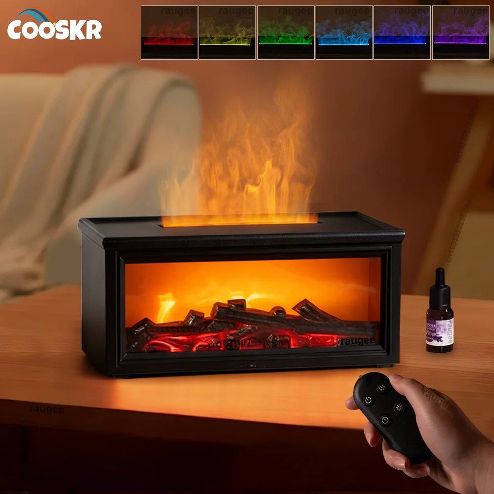 Aroma Humidifier Fragrance Diffuser Home Air Humidifier Essential Oil Diffuser Flame Humidifiers with LED Light Remote Control
Aroma Humidifier Fragrance Diffuser Home Air Humidifier Essential Oil Diffuser Flame Humidifiers with LED Light Remote Control