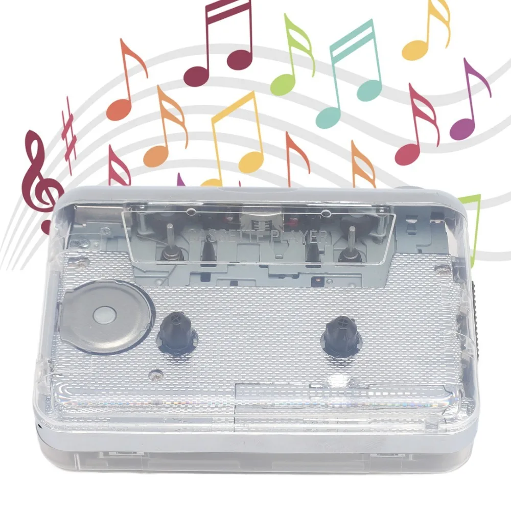 Multifunctional Cassette To MP3 Converter Transparent 3.5mm Jack Tape To MP3 Converter Plug and Play
Multifunctional Cassette To MP3 Converter Transparent 3.5mm Jack Tape To MP3 Converter Plug and Play