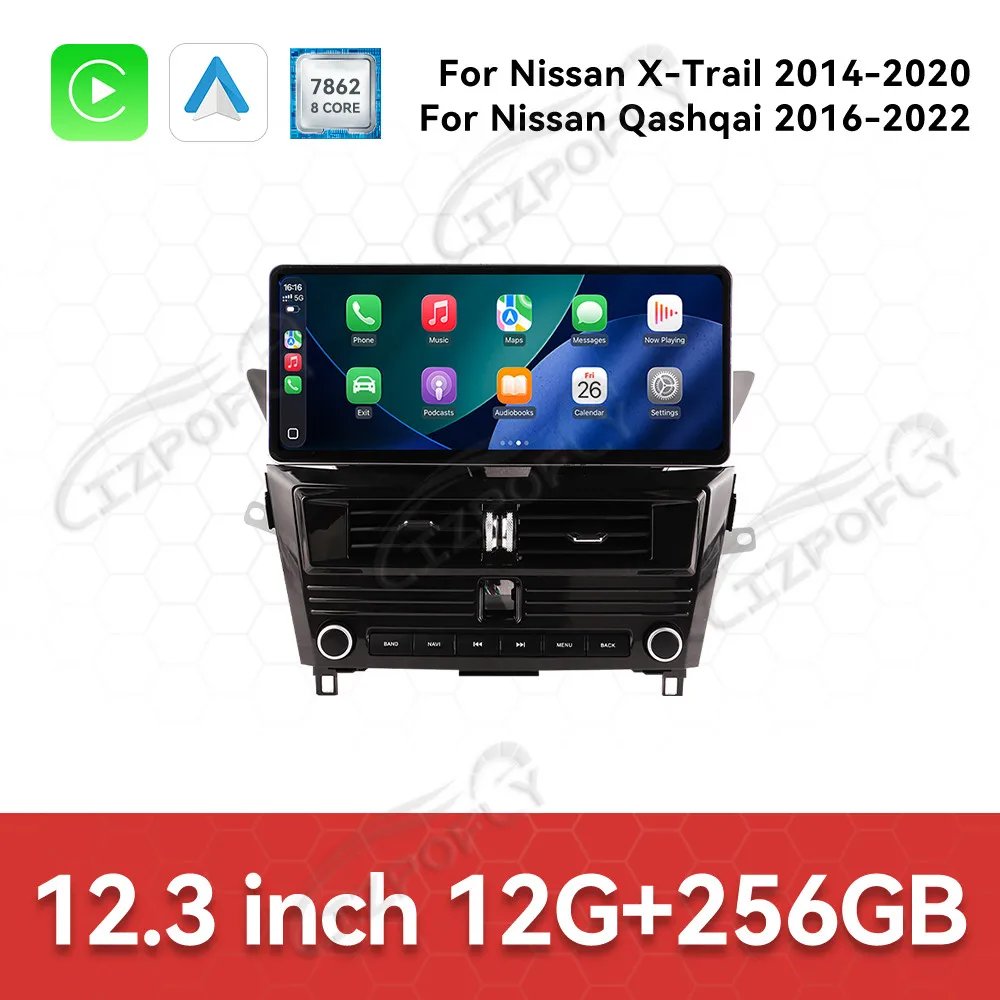12.3'' Android 14 Car Radio For Nissan X-Trail 2014-2020 AC Air Conditioning Vents GPS Navigation Auto Multimedia Player
12.3'' Android 14 Car Radio For Nissan X-Trail 2014-2020 AC Air Conditioning Vents GPS Navigation Auto Multimedia Player