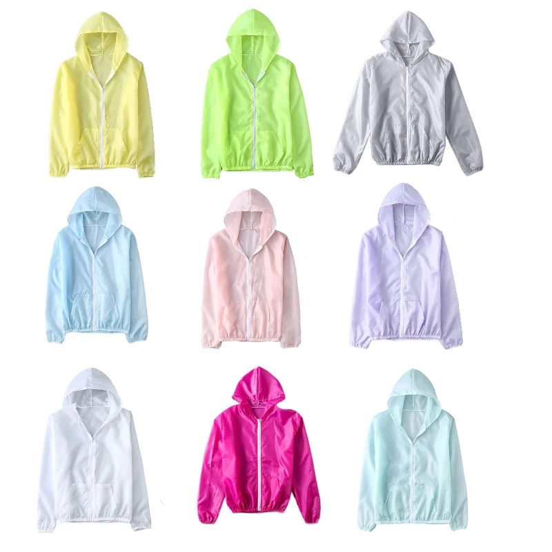 Women Summer Sun Protection Jacket Long Sleeve Full Zip Up Hoodie UV Shirts Outdoor Fishing Hiking Coat with Pockets
Women Summer Sun Protection Jacket Long Sleeve Full Zip Up Hoodie UV Shirts Outdoor Fishing Hiking Coat with Pockets