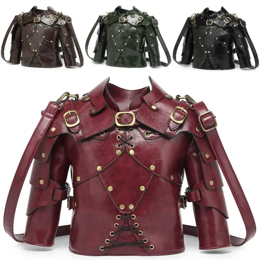 Fashionable retro personalized armor design shoulder bag, creative three-dimensional medieval diagonal cross bag
Fashionable retro personalized armor design shoulder bag, creative three-dimensional medieval diagonal cross bag