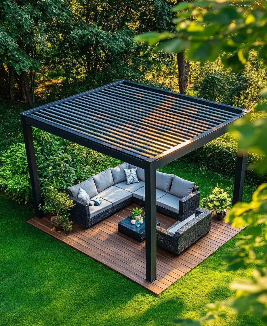 Customized Size Pergolas Bioclimatic Gazebos Waterproof Motorized Sliding Roof Canopy Aluminium Outdoor Retractable Pergola
Customized Size Pergolas Bioclimatic Gazebos Waterproof Motorized Sliding Roof Canopy Aluminium Outdoor Retractable Pergola