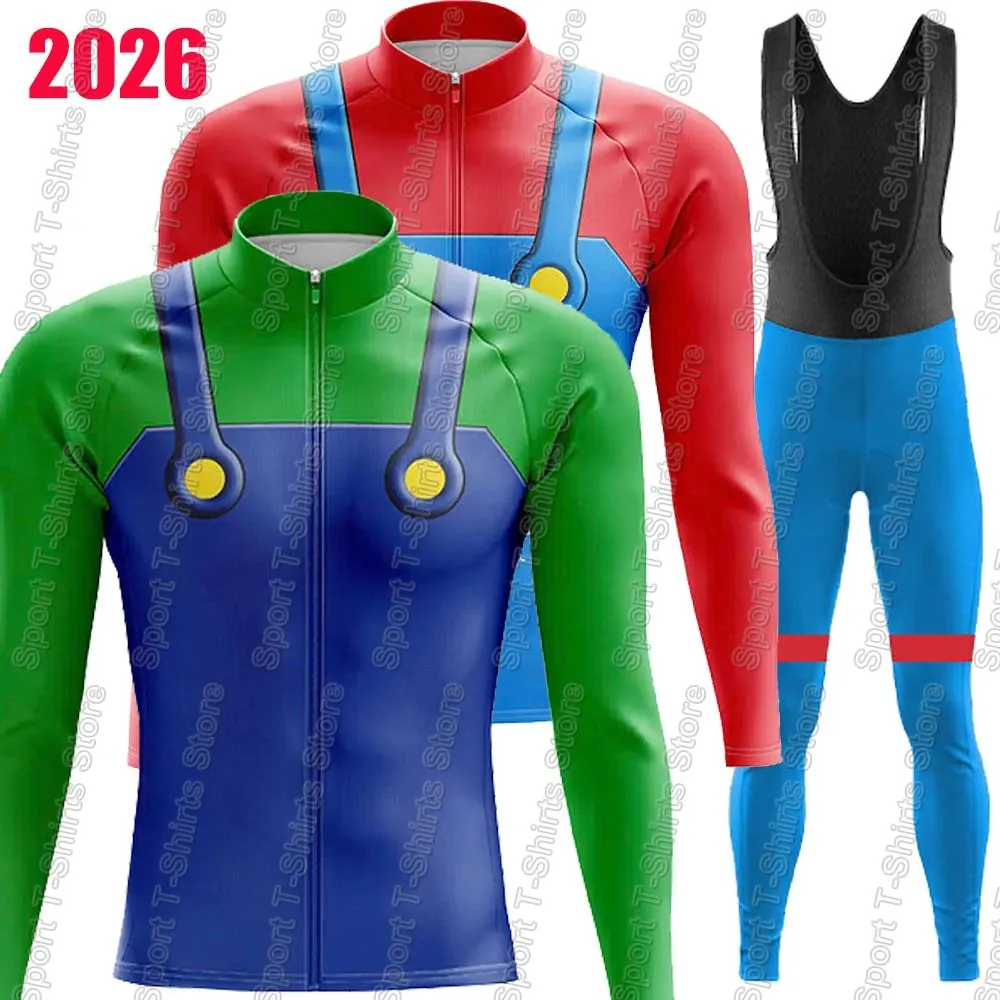 Cartoon Anime 2026 Team Cycling Jersey Set Summer Winter Clothing Suit Mens Long Sleeve MTB Bike Road Pants Bib Ropa Ciclismo
Cartoon Anime 2026 Team Cycling Jersey Set Summer Winter Clothing Suit Mens Long Sleeve MTB Bike Road Pants Bib Ropa Ciclismo