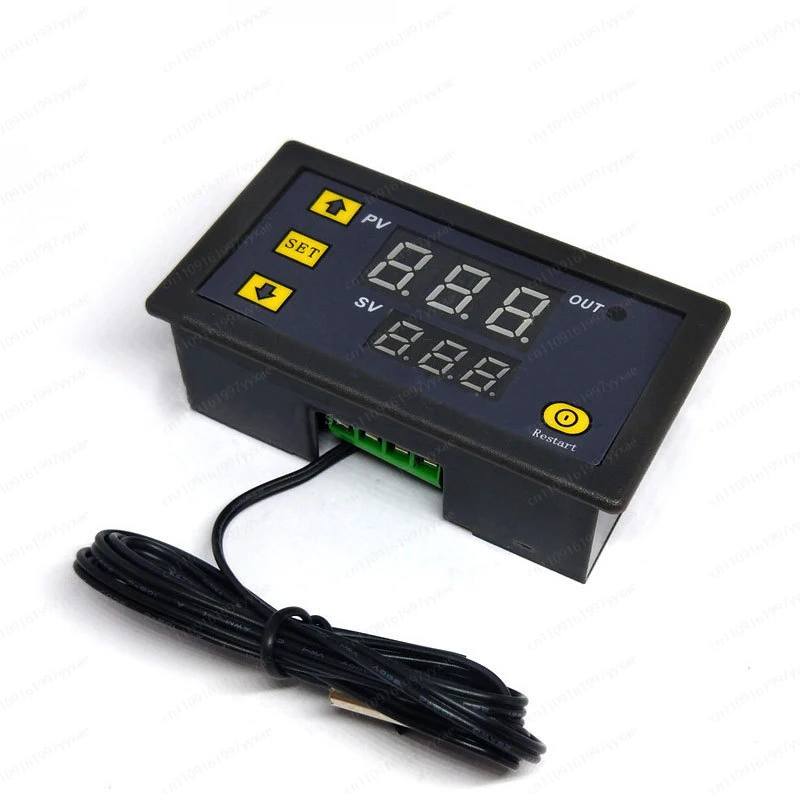 Mini Digital Temperature Controller 12V/24V/220V wide voltage, heating/cooling constant temperature adjustment
Mini Digital Temperature Controller 12V/24V/220V wide voltage, heating/cooling constant temperature adjustment